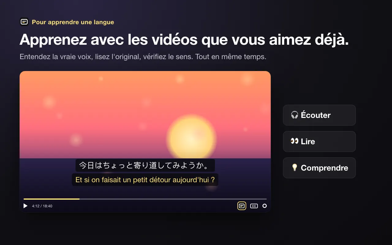 Apprenez avec les vidéos que vous aimez déjà.